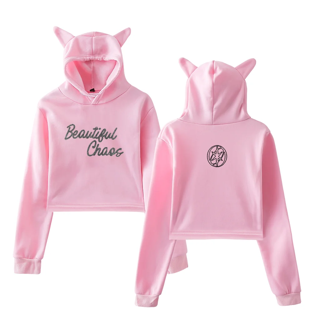 Katseye Cropped Hoodie #7 - Image 5
