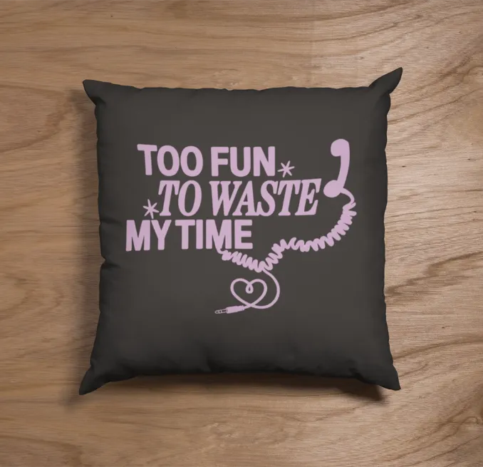 Katseye Too Fun to Waste my Time Pillowcase - Image 2